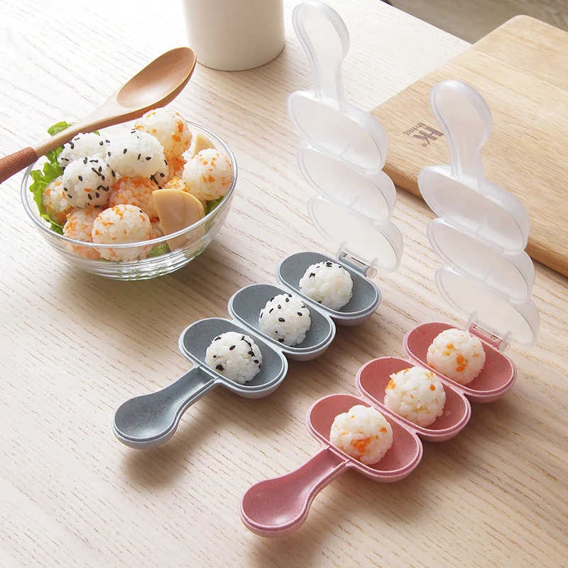 2 шт. DIY милый рис и для овощных роллов плесень устройство приготовления мясных