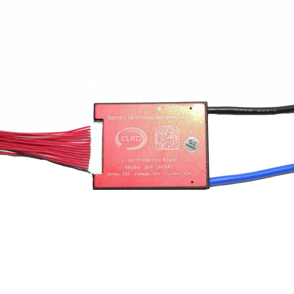 Печатная плата 16S 60V 20A 30A 40A 50A 60A BMS PCM для литиевого аккумулятора 18650 с