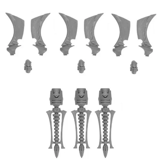 Новый набор для джетбайков forge world ELDAR CORSAIR Бесплатная доставка (Angelina