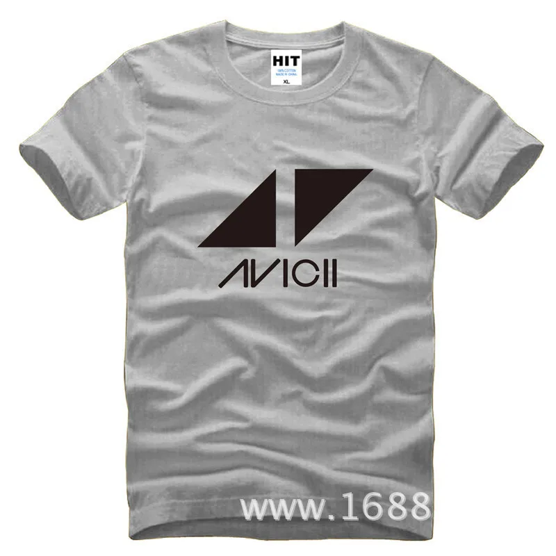Рок группы Avicii Тим Bergling DJ свободная Мужская футболка мода 2015 новая хлопковая с