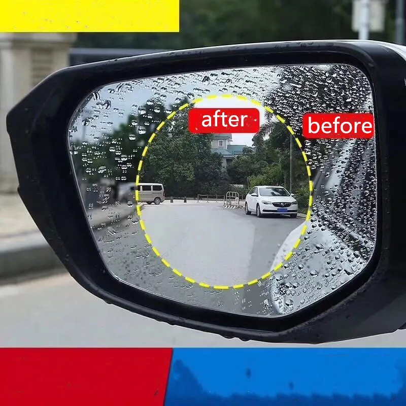 Osmrk универсальная HD водостойкая пленка анти туман Анти дождь для Dodge боковое