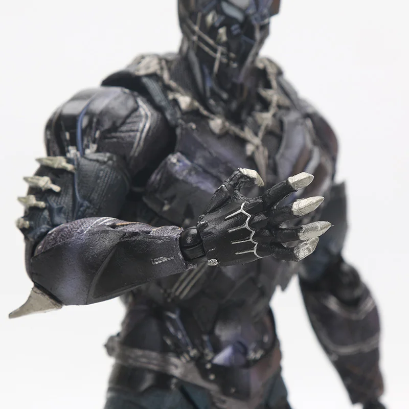 27 см Черная пантера фигурка Marvel Universe Variant Playarts ПВХ Фигурки Коллекционная модель игрушки Marvel игрушки Мстители