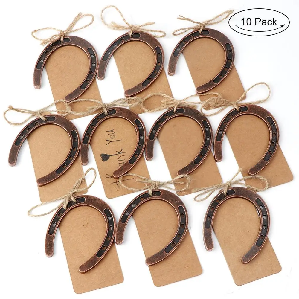 10Pcs Metal Horse OurWarm 10 шт Свадебные сувениры ключ открывалка для бутылок+ бирки компас юбилей свадебные подарки для гостей подарок на день Святого Валентина - Цвет: 10Pcs Metal Horse