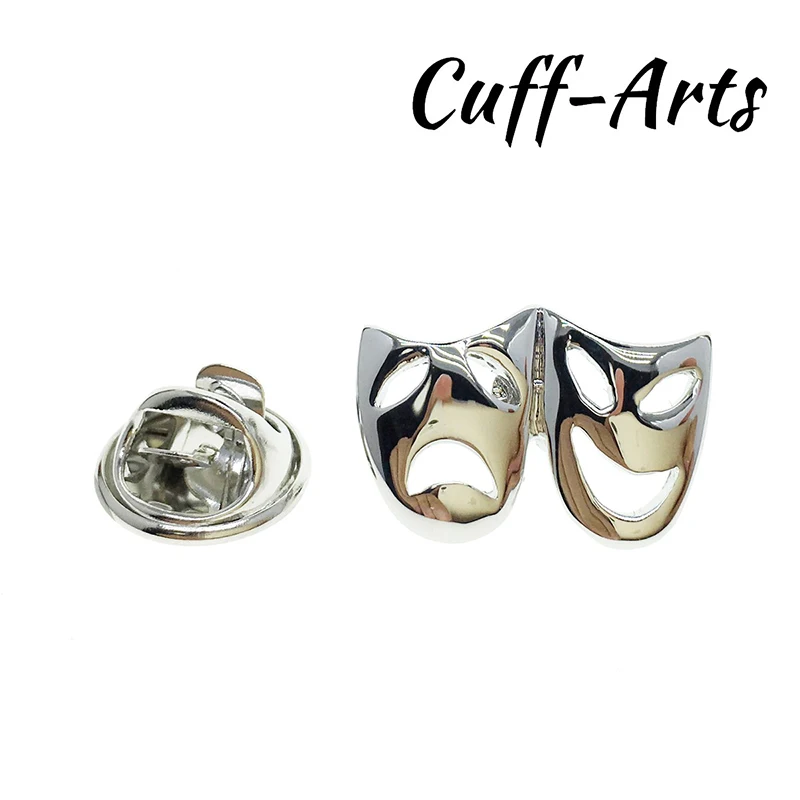 Булавка на лацкан популярные мужские латунные аксессуары для кинотеатра маски