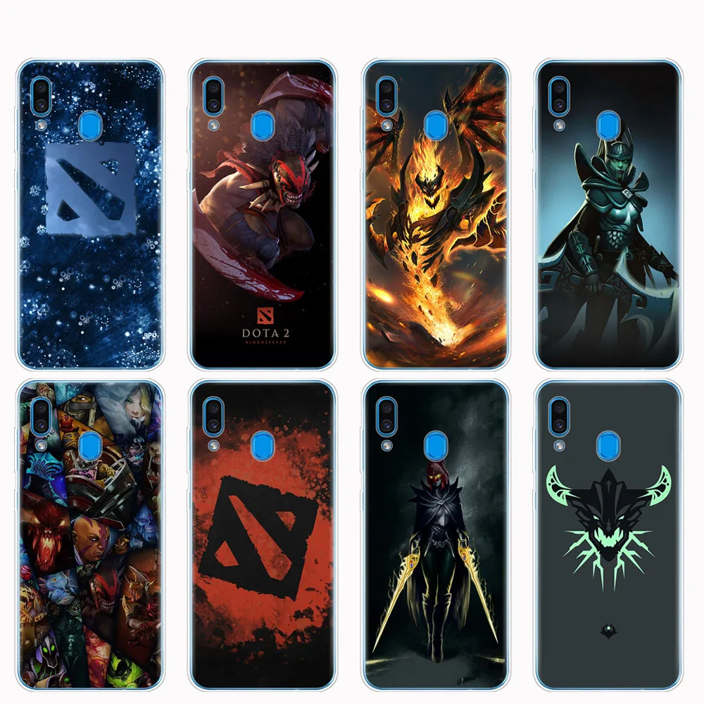 Чехол для Samsung A50 чехол Galaxy A60 A10 A30 A40 A70 A 50 2019 A9 A7 2018 тени Fiend Dota 2|Бамперы| |