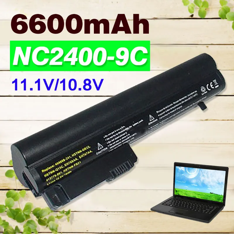 Аккумулятор 6600 мАч для Hp 411126 411127 412779 441675-001 EH768AA EH767AA стандартная фотография |