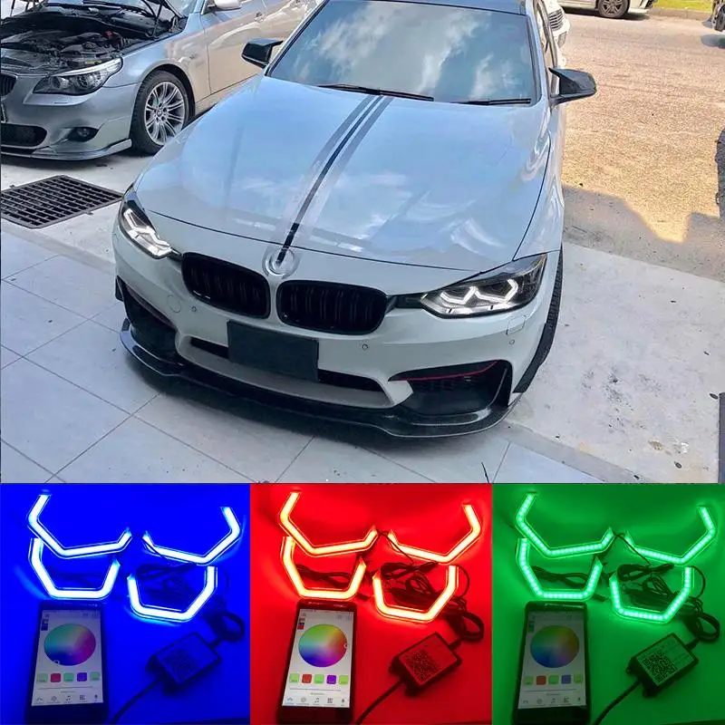 WI-FI с несколькими цветами RGB Цвет M4 знаковые Стиль светодиодный хрустальный Ангел