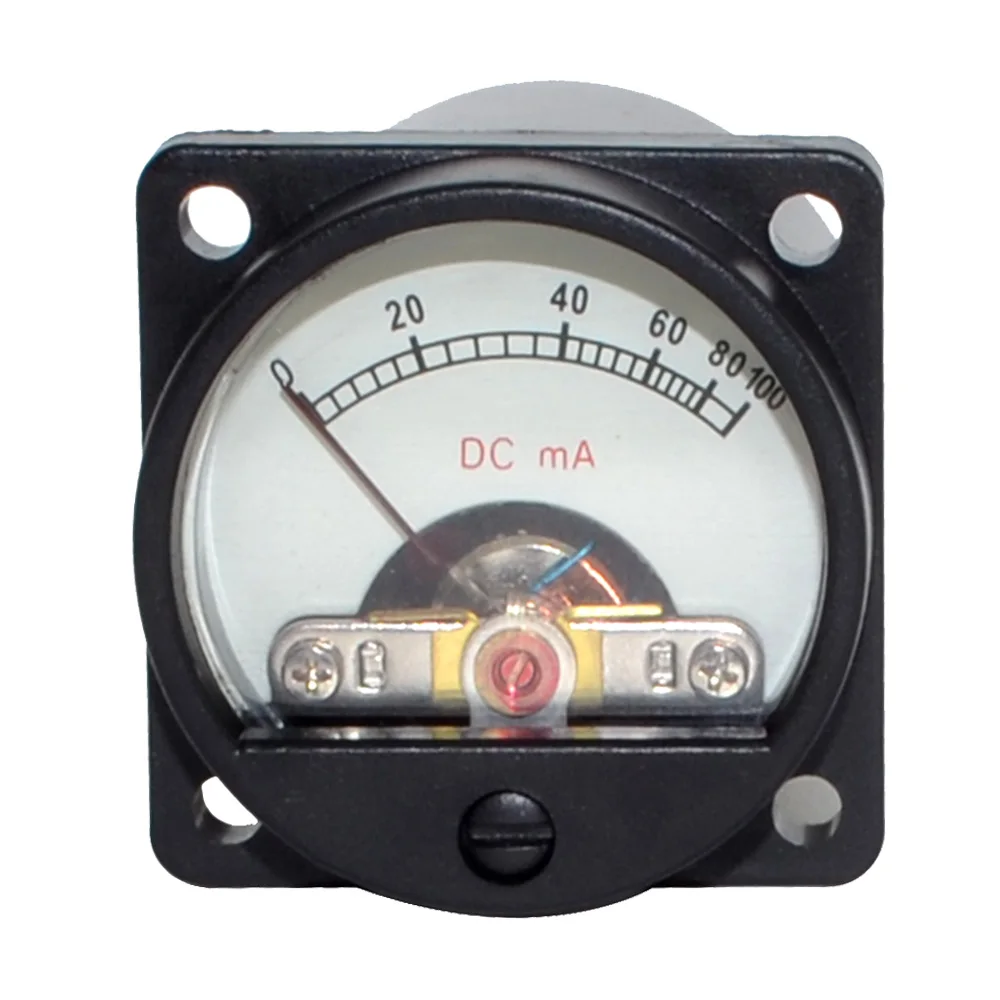 5 шт./лот измеритель тока 100mA Амперметр ламповый усилитель двухдиапазонный теплый