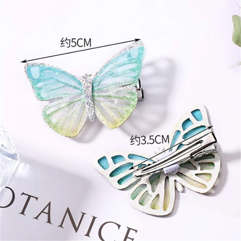 2 шт. упак. новый модный дизайн красивые разноцветные заколки для волос с