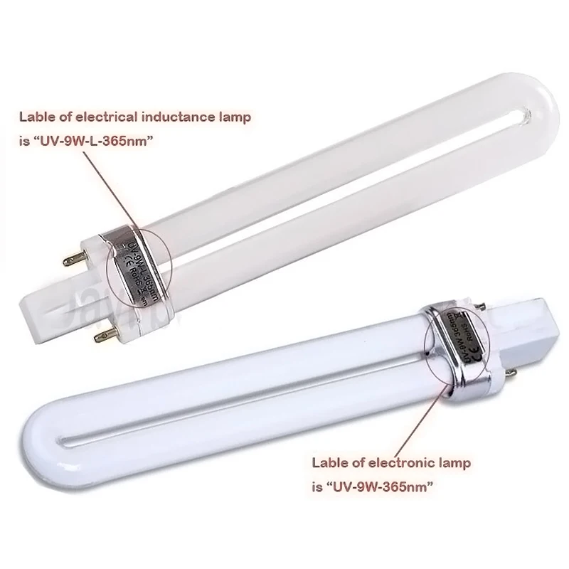 6/12PCS Professional Nail Dryer UV Lamp New 9W L 365nm Bulb Electronic Replacement Tubes Nails Art Polish Manicure Tool | Красота и