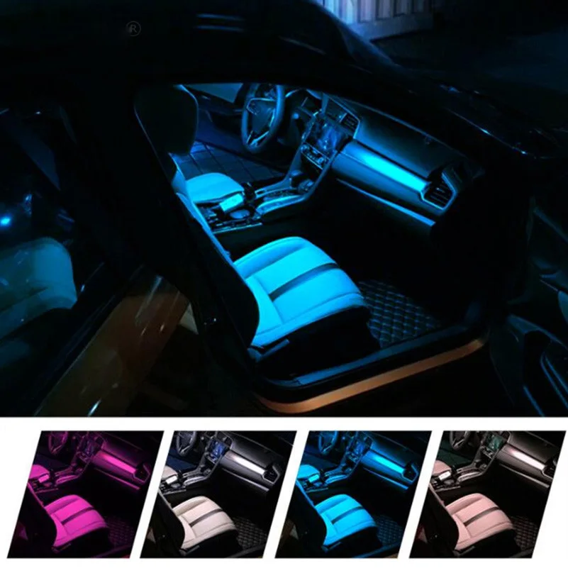 Светодиодная лампа для салона автомобиля Xenplus 2 шт. RGB гирлянда 31 мм C5W 5050 6SMD DC 12 В