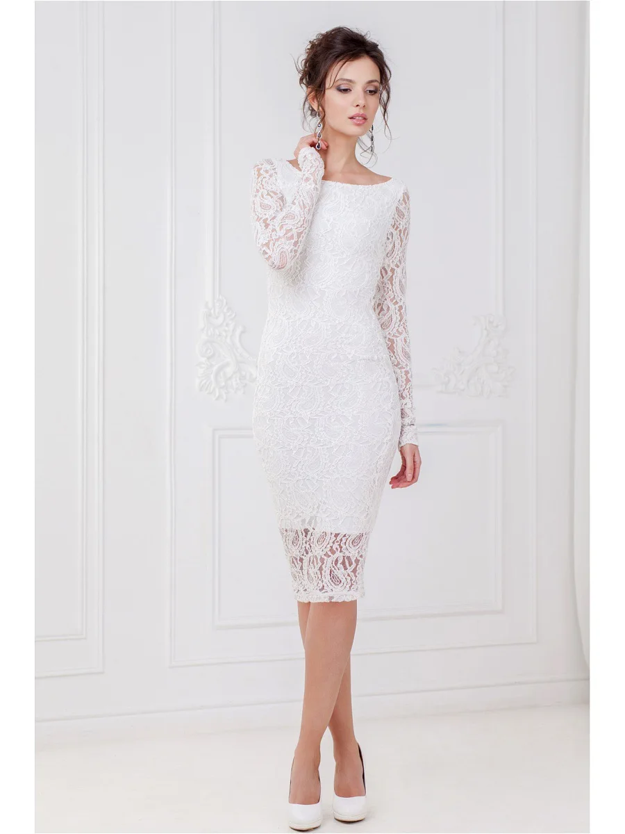 Со шнуровкой из кружева Летнее платье и необычном дизайне! Женское Длинные