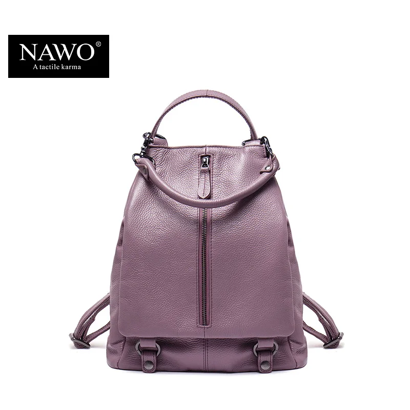 НАЖО Новый известный бренд рюкзак Для женщин рюкзаки модные однотонные школьные
