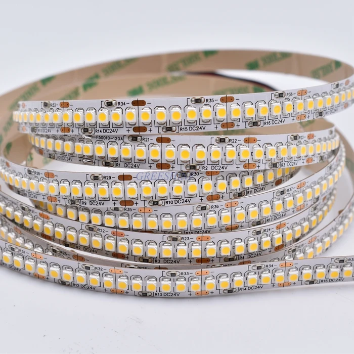 3528 гибкий Светодиодные ленты света 240 светодиодный 24 V Светодиодная лента led освещение белый 19,2 Вт 1200 светодиодный s IP20 гибкий светодиодный теплый белый 30 м/лот