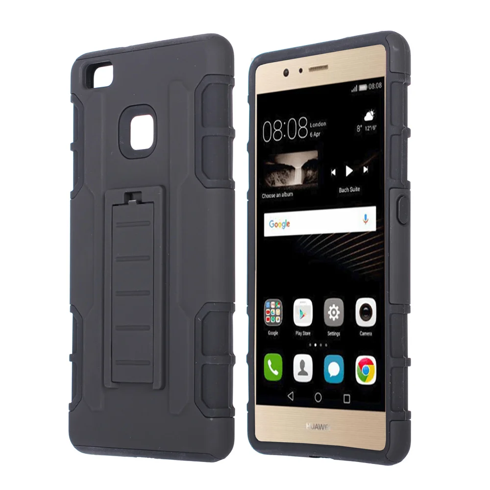 Чехол LAN для huawei P9 Lite чехол 3 в 1 полный защитный P8 гибридный бронежилет зажим ремня