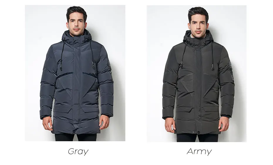 5XL-40 градусов,, Мужская Зимняя Повседневная Флисовая теплая длинная куртка, пальто, Мужская ветровка с двойной застежкой, модная мужская парка с капюшоном