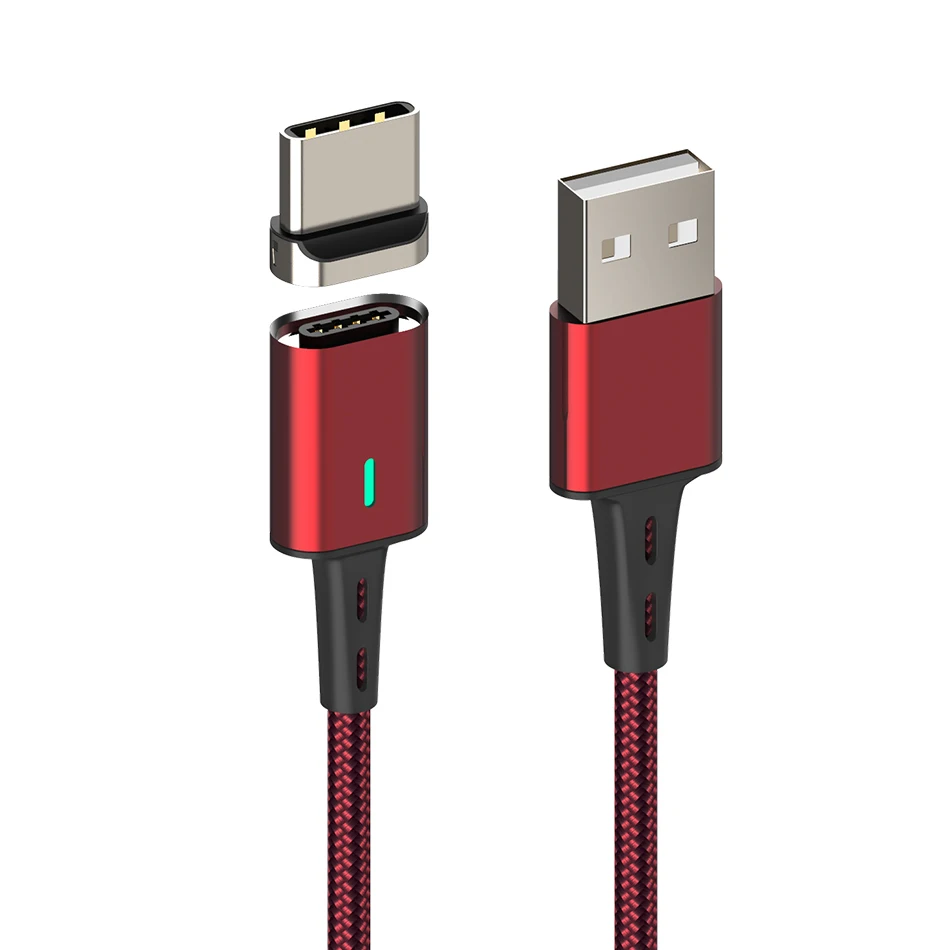 Магнитная Зарядка Тип C кабель для Android мобильный телефон быстро Зарядное