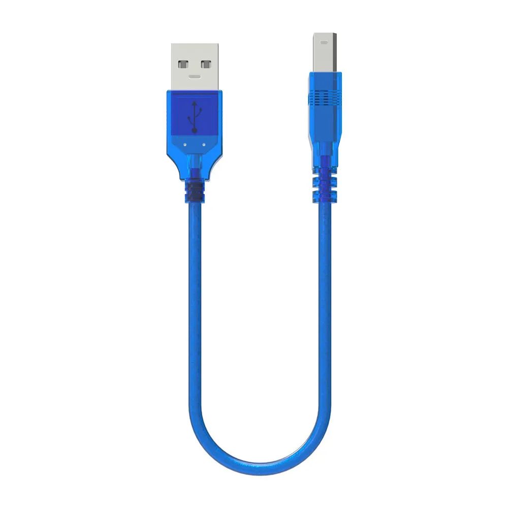 USB 2,0 папа-папа кабель для сканера принтера кабель для синхронизации данных для принтера hp Canon Epson 0,3 м 0,5 м 1 м 1,5 м