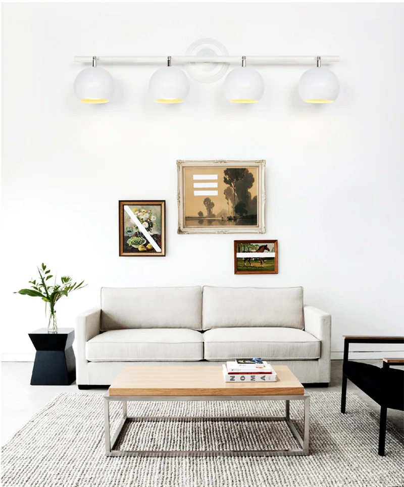 Modern Led Tracking Lights Ceiling For Living Room Bedroom Indoor lighting Rotated Lamps Fixture Kids | Лампы и освещение