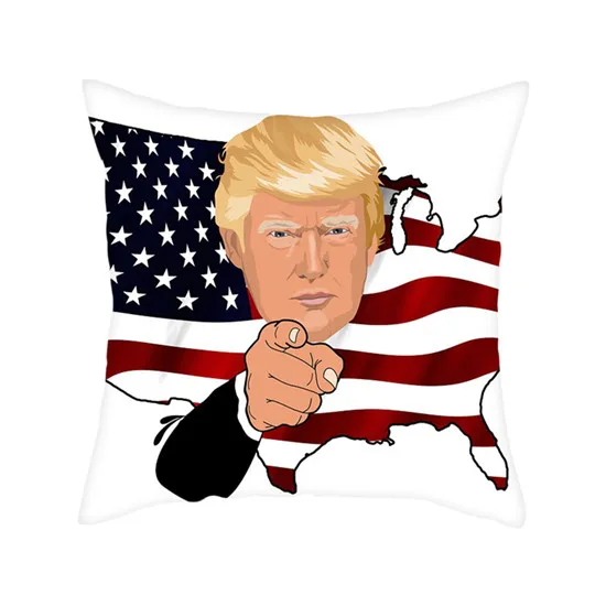 PC05751 Fuwatacchi различные Дональд Трамп Веселая наволочка Подушка с портретом Чехлы для декоративного домашнего дивана Наволочка на подушку для стула - Цвет: PC05751