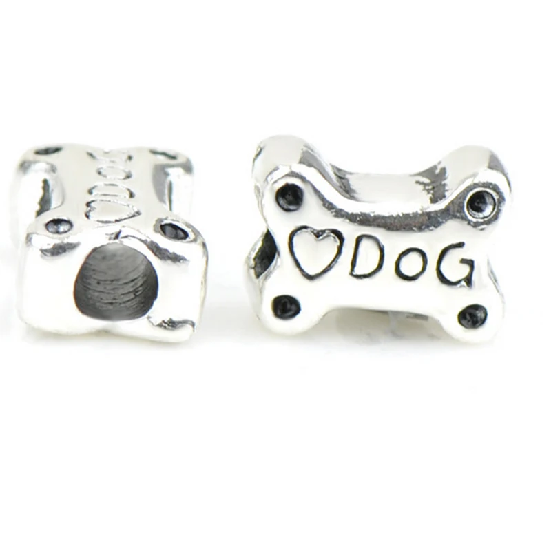 DIY бусины 10 шт. много Серебряных европейских стилей стандартный рулон змеиная