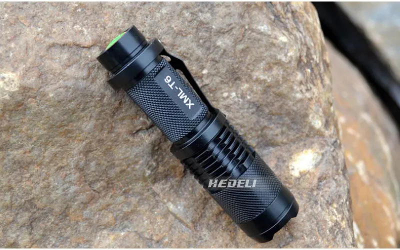 Мини cree xm l t6 led Мощный Фонарик светодиодный налобный фонарь с зумом 3000 люмен 5 Режим лампы 18650 аккумуляторная батарея