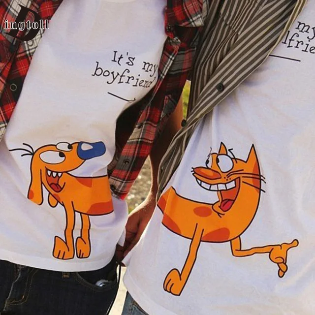 Белая футболка YEMUSEED Kwaii Tumblr для пар Студенческая XXXL WMT313|couple tee|harajuku t shirttee top |