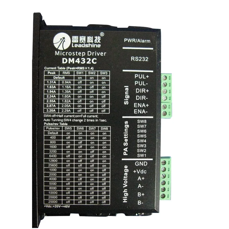 Новый 2 фазный микрошаговый привод DM432C рабочий параметр 40 В постоянного тока 0.1A
