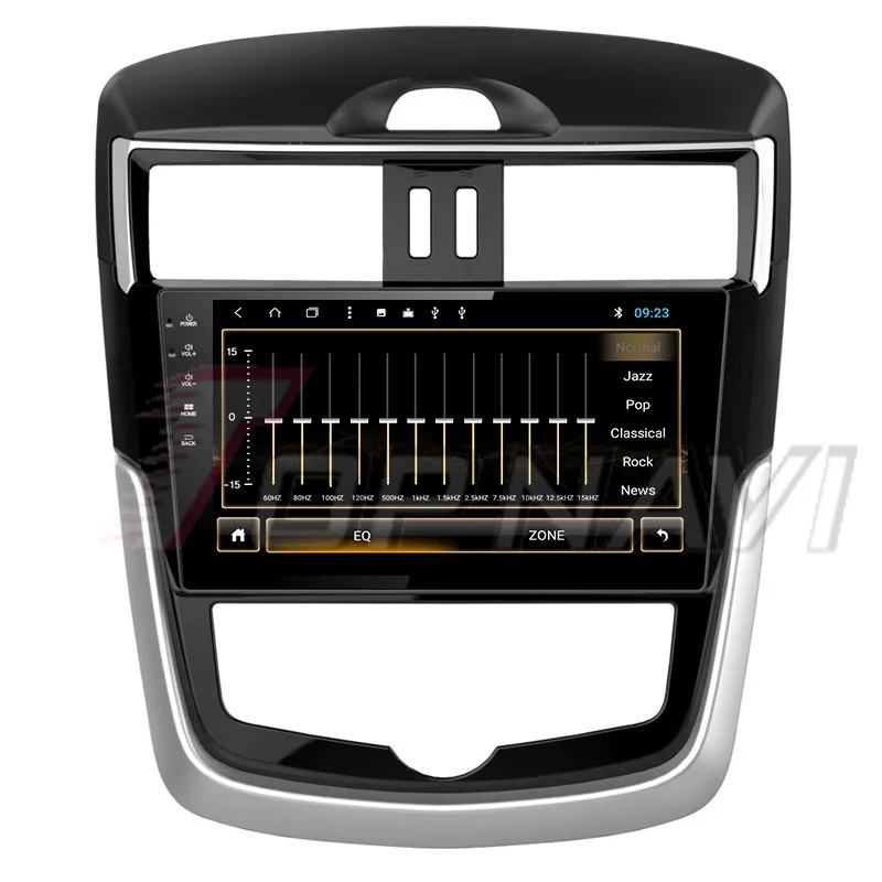 Автонавигация для Nissan Tiida 2016 Android 8 1 9 дюймов головное устройство Topnavi