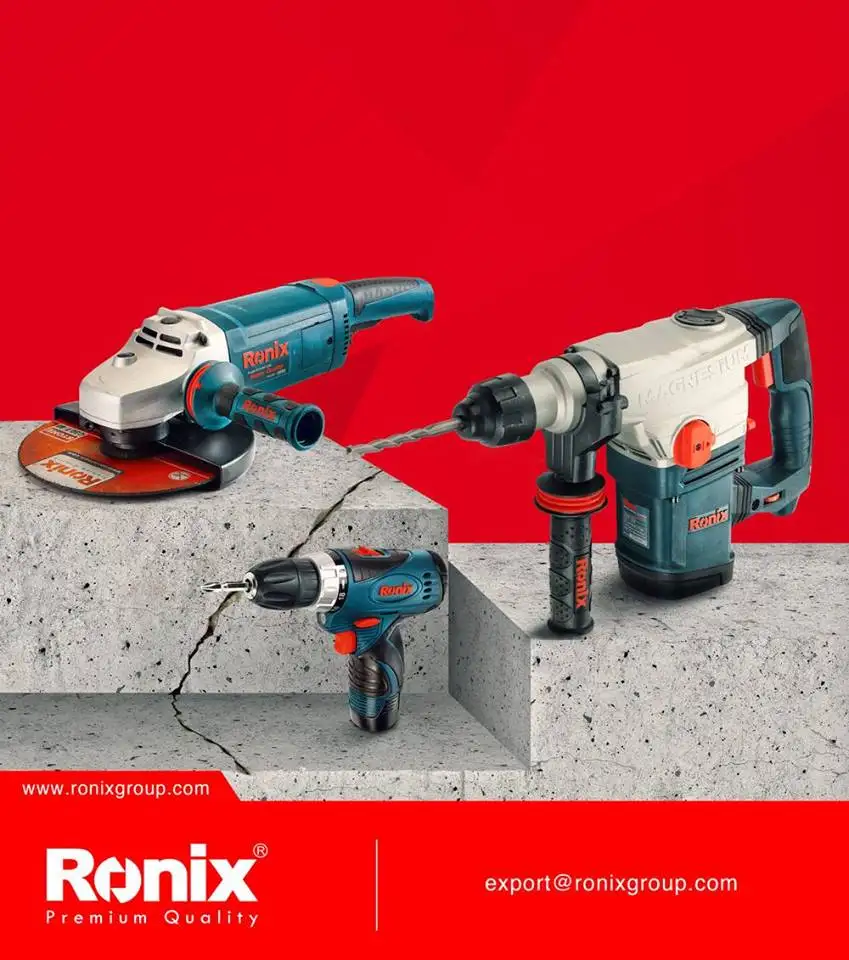 Ronix новая модель 2702 1100 Вт электроинструменты вращающийся молоток Сучжоу дрель 28