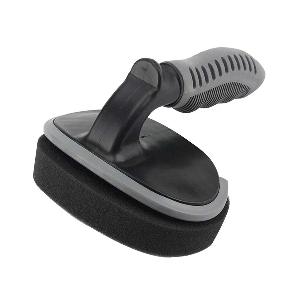 1 шт. съемный губчатый наконечник щетка для автомобильных шин с ручкой инструмент