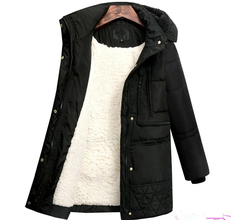 Лидер продаж длинный зимний пуховик в европейском и американском стиле большие