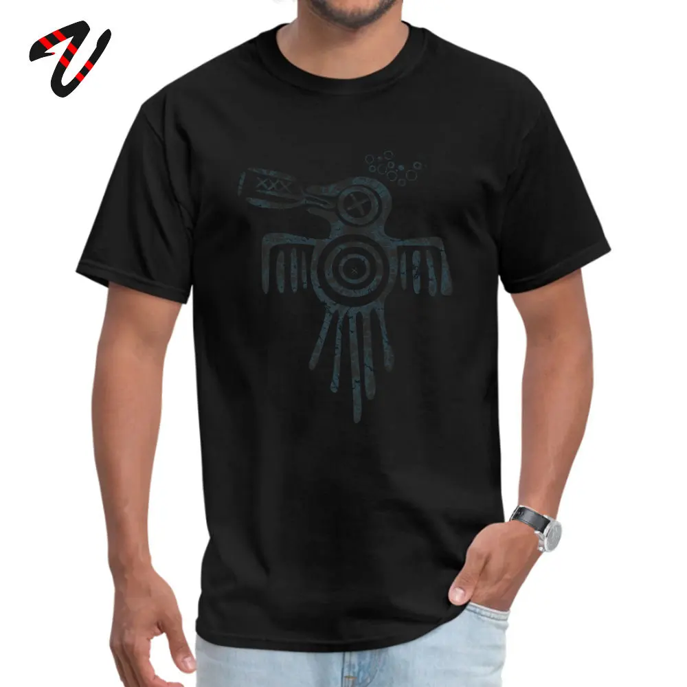 Повседневная футболка с круглым вырезом и надписью Drinky Aztec Spirit Crow Топы И Футболки