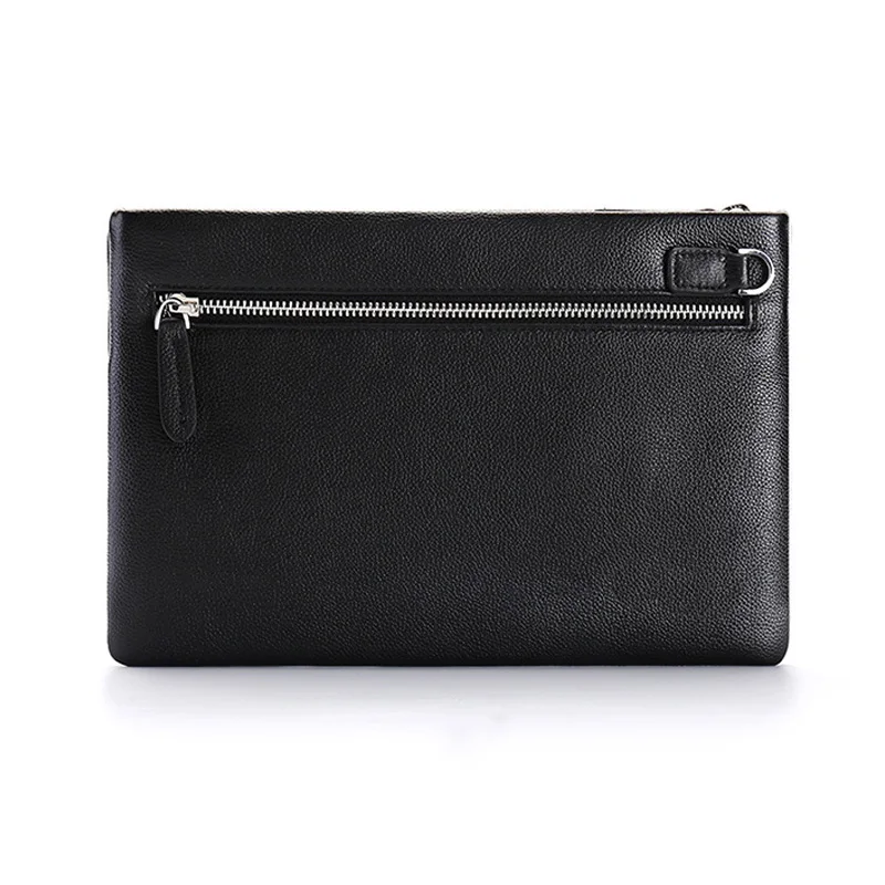 Мужская сумка-клатч из натуральной кожи модный мужской кошелек мягкая