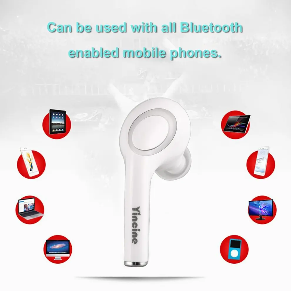 Мини Беспроводной наушники вкладыши Bluetooth 4 1 стерео гарнитура для телефонов