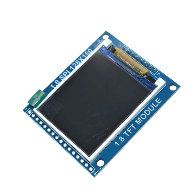 Умная электроника 1,8 дюймов 128*160 серийный SPI TFT ЖК-модуль Дисплей+ PCB адаптер питания IC SD Разъем для Arduino 1,8 ''128x160