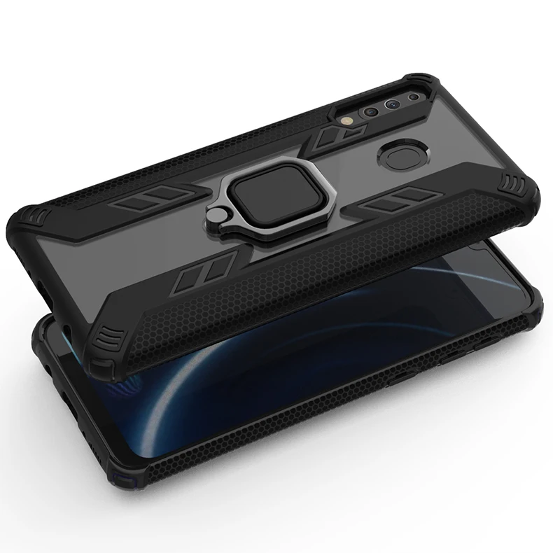 Predator Armor Soft Shockproof Protective Case Shell For Oppo F11 A9 Stand Magnetic Holder Car Ring Phone Back Cover |