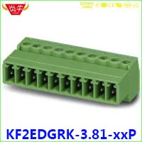 KF2EDGK 3,81 2P~ 12P PCB клеммные блоки 15EDGK 3,81 мм 2PIN~ 12PIN MC 1,5/2-ST-3, 81-1803578 Феникс контакт KEFA DEGSON