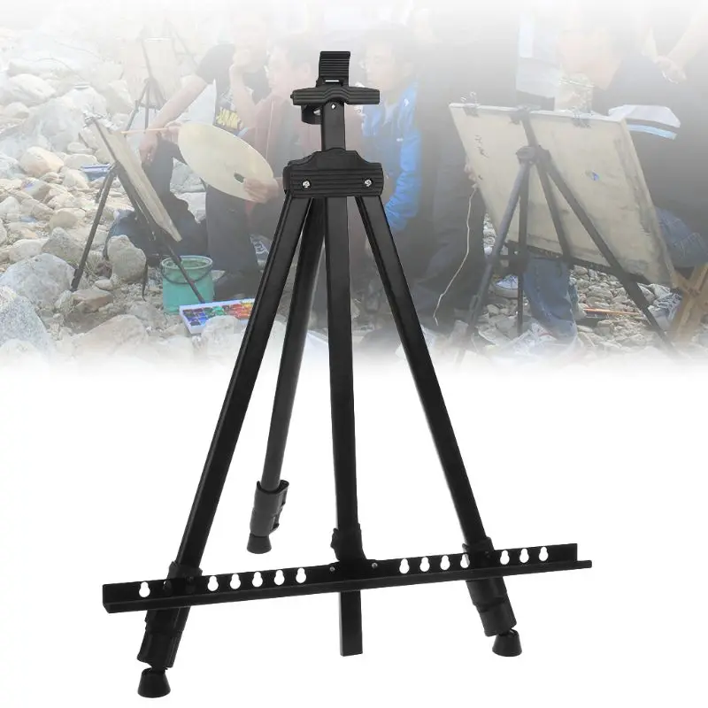 

Tall Display Telescopic Studio Painting Metal Tripod Art Easel Tripod Display Stand Drawing Jy18 19 Dropship