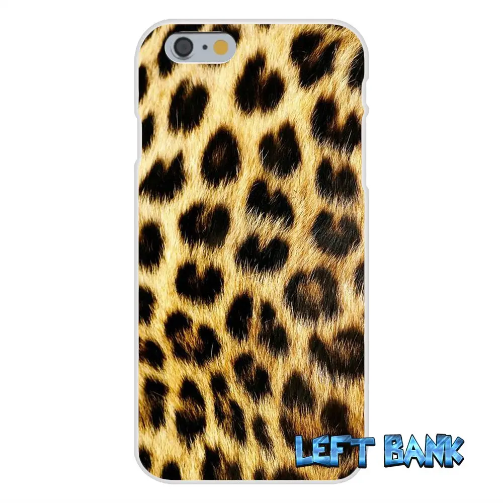 Для iPhone X XR XS MAX 4 4S 5 5S 5C SE 6 S 7 8 Plus Gold желтый пастельный Leopard Мягкий силиконовый