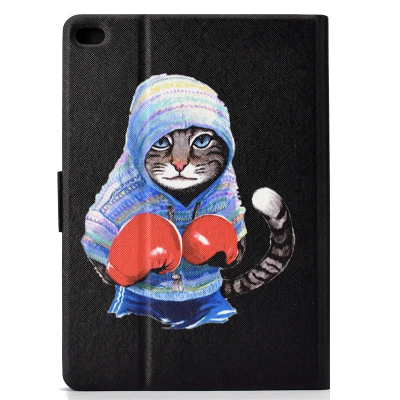 Wekays для Apple Ipad Air 2 6 A1566 A1567 мультяшный Кот кожаный флип-чехол Ipad6 чехол Air2 |
