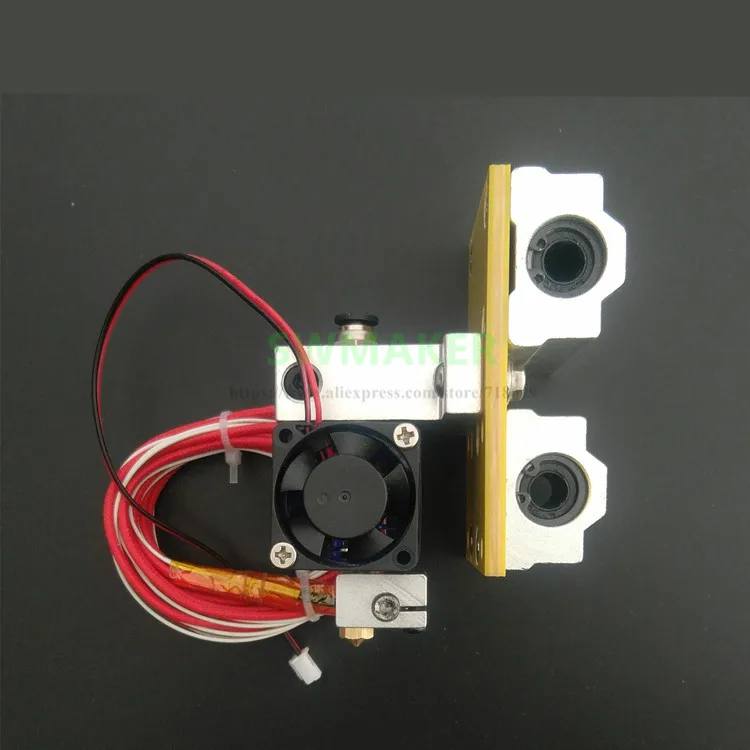 Reprap Prusa i3 3D части принтера оси X металла каретка экструдера с V6 Боуден кормления hotend из алюминиевого сплава для MK8 exturder