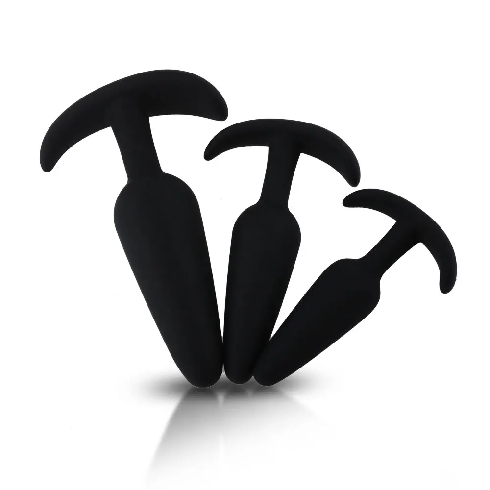 Мягкая силиконовая Анальная пробка в форме пули товары для взрослых анальные