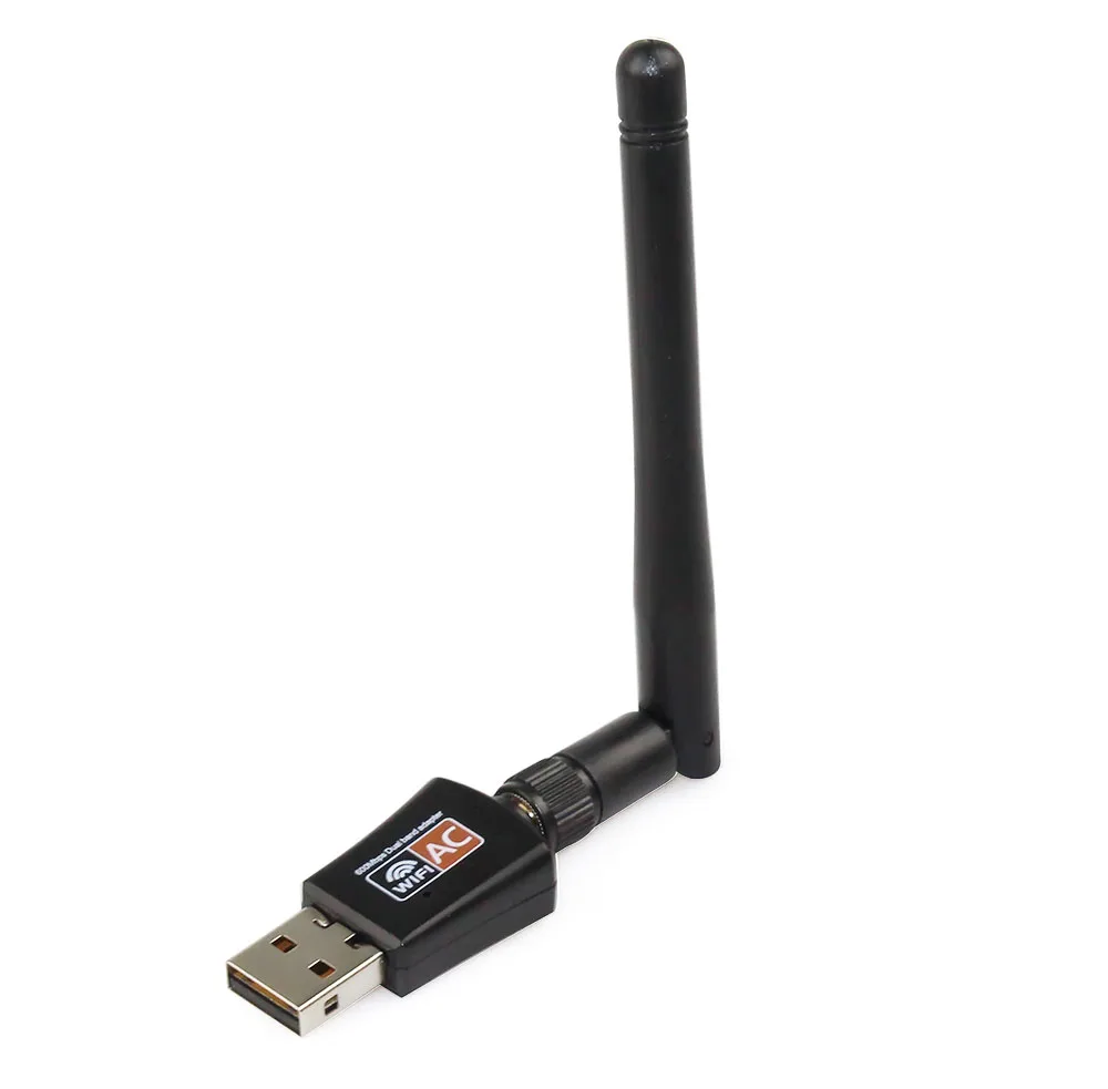 AC 600M более быстрый беспроводной wifi USB адаптер двухдиапазонный беспроводной USB ключ антенна сетевой адаптер для планшета ноутбука Destop PC