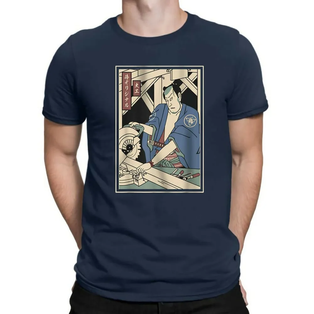 

Carpentry Samurai T-Shirt Samurai Carpenter Funny Homme 2019 New Short Sleeve Harajuku Tops Band T Shirts