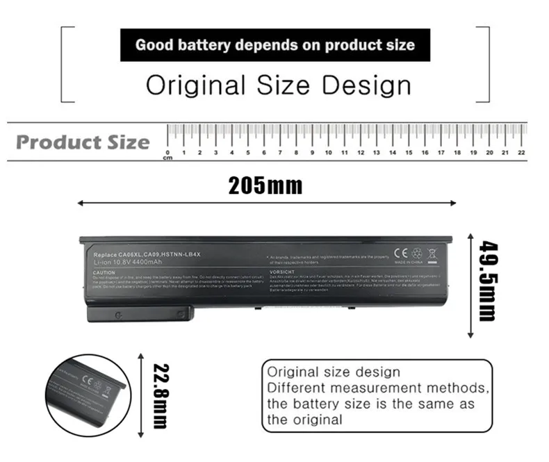 Ноутбук Батарея для hp ProBook 650 CA06 640 645 650 655 G1 G0 CA09 CA06XL HSTNN-I16C HSTNN-DB4Y HSTNN-LB4Y HSTNN-LB4X