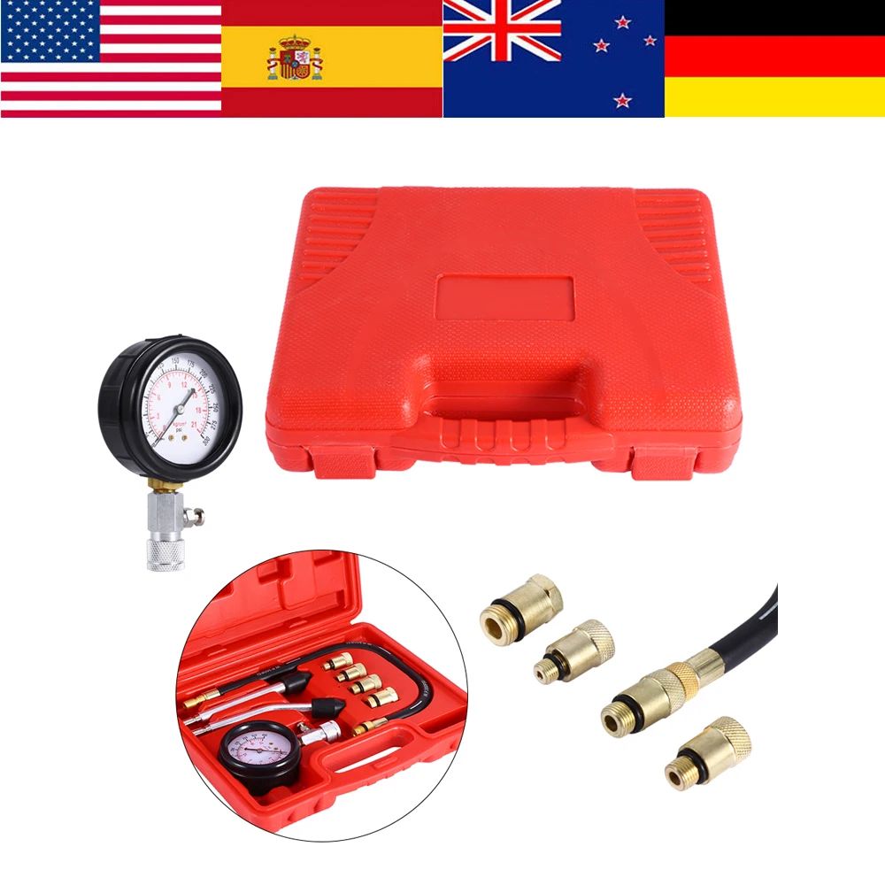 Прибор для измерения давления в цилиндре 0 300 PSI комплект диагностических