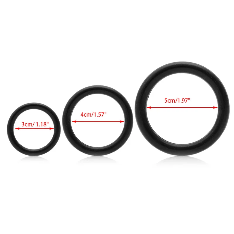 3 шт. кольцо для мужского члена|sex aid|penis ringerection enhancer |