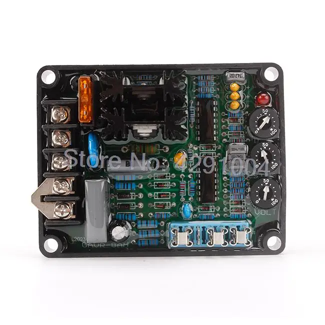 Plugin Black GAVR 8A GAVR-8A GAVR8A Универсальный АРН 3 фазный автоматический Напряжение регулятор для бесщеточный дизель-генераторная установка из Китая - Цвет: Plugin Black