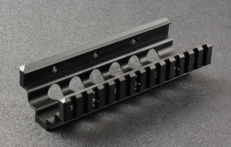 Тактический M249 Handguard 20 мм Пикатинни RIS набор nder рельсовая система Охотничьи Аксессуары Алюминиевый CNC M8189
